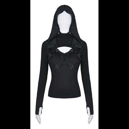 Dark In Love 'Briar' hooded top