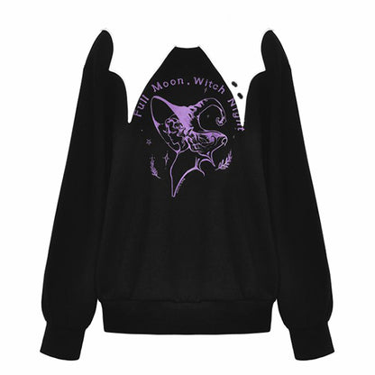 Dark In Love 'Agnes' bat-neck sweatshirt