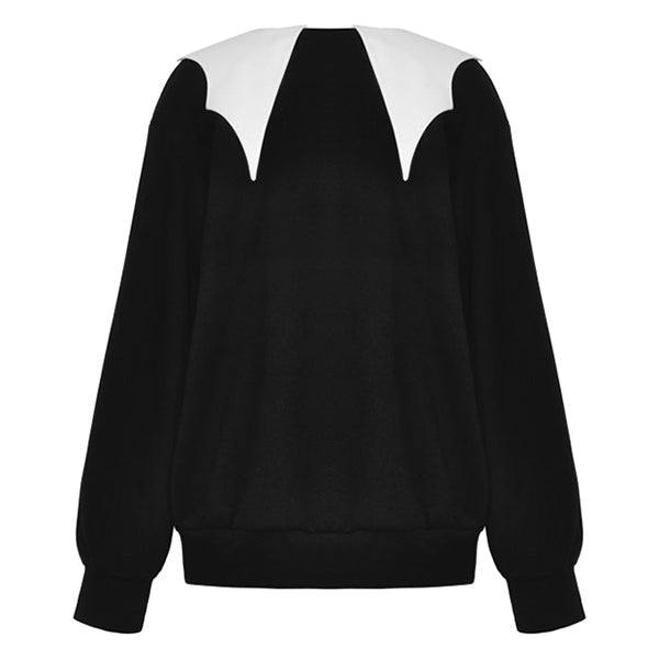 Dark In Love 'Agnes' bat-neck sweatshirt