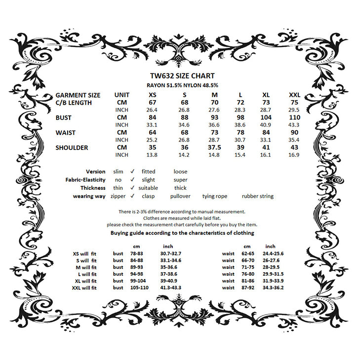 Dark In Love ' Nerissa' Gothic Lace high-collar top