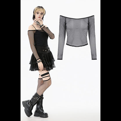 Dark In Love Punk Versatile top Lamia