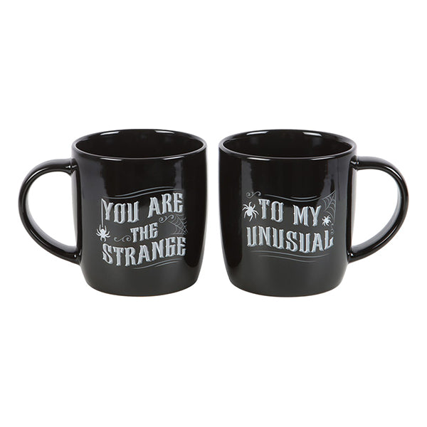 Something Different Strange & Unusual couples' mug set