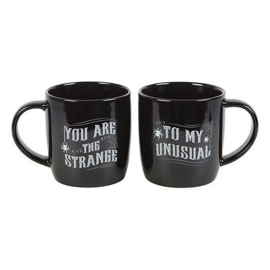 Something Different Strange & Unusual couples' mug set