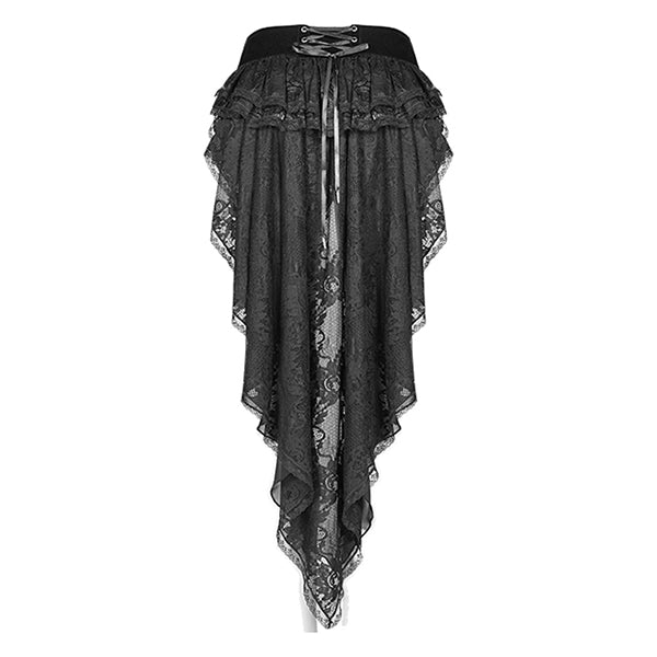 Punk Rave 'Nightshade' swallow-tail bloomers/shorts