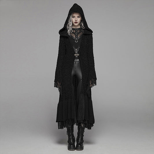 Punk Rave 'Heracleum' hooded cardigan