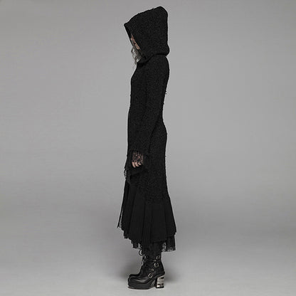 Punk Rave 'Heracleum' hooded cardigan