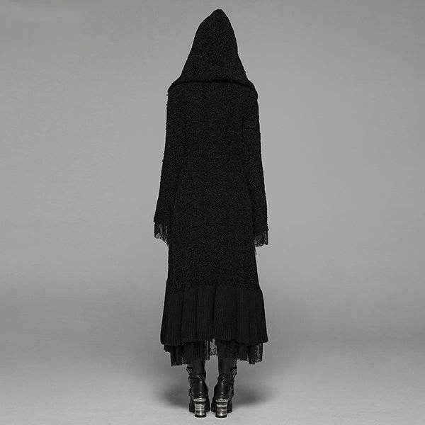 Punk Rave 'Heracleum' hooded cardigan