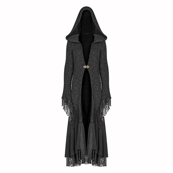 Punk Rave 'Heracleum' hooded cardigan
