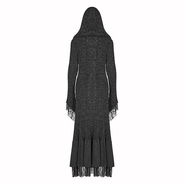 Punk Rave 'Heracleum' hooded cardigan