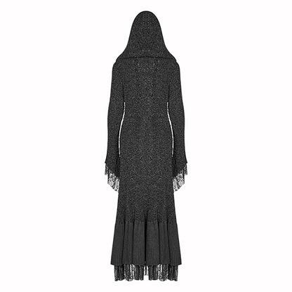Punk Rave 'Heracleum' hooded cardigan