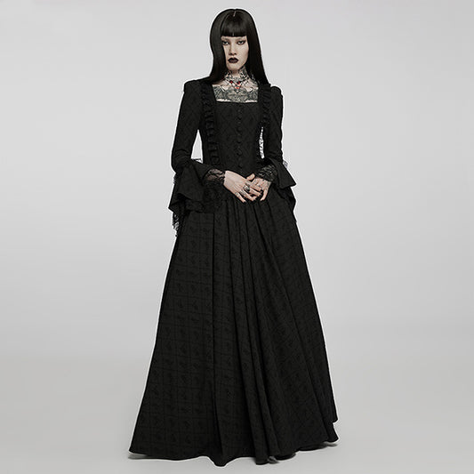 Punk Rave 'Jade' Rose & Thorn gown