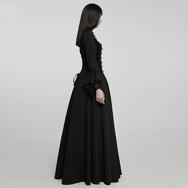 Punk Rave 'Jade' Rose & Thorn gown