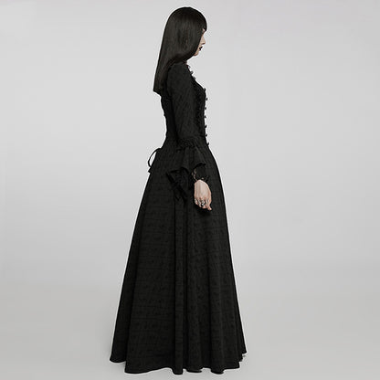 Punk Rave 'Jade' Rose & Thorn gown