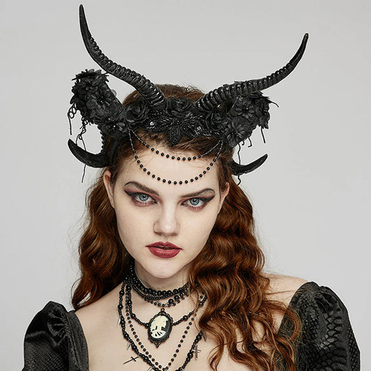 Punk Rave 'Solanum' horned headdress