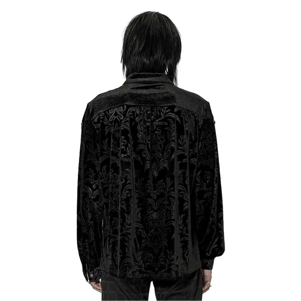 Punk Rave 'Damask' poet shirt