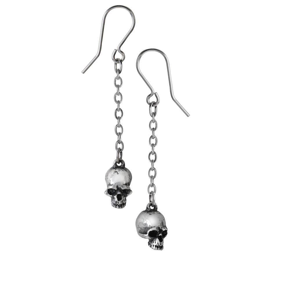 Deadskull Dropper Earring Pair