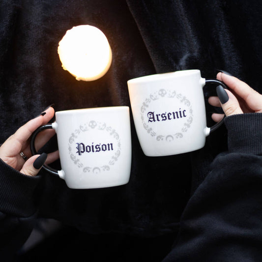 Something Different Poison & Arsenic couples' mug