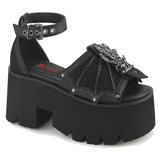 DemoniaCult ASHES-11 platform sandals