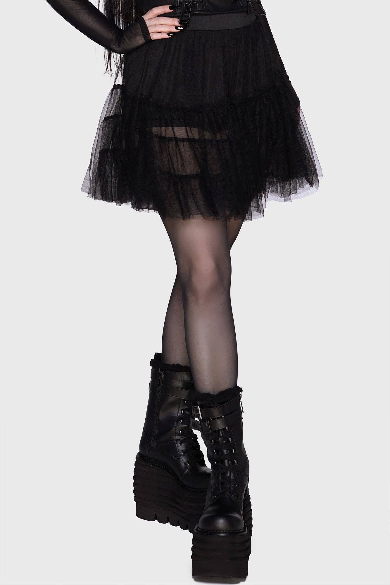 Dance All Night Mini Skirt