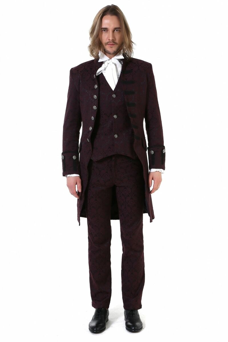 Pentagramme Ghislain trousers (burgundy)