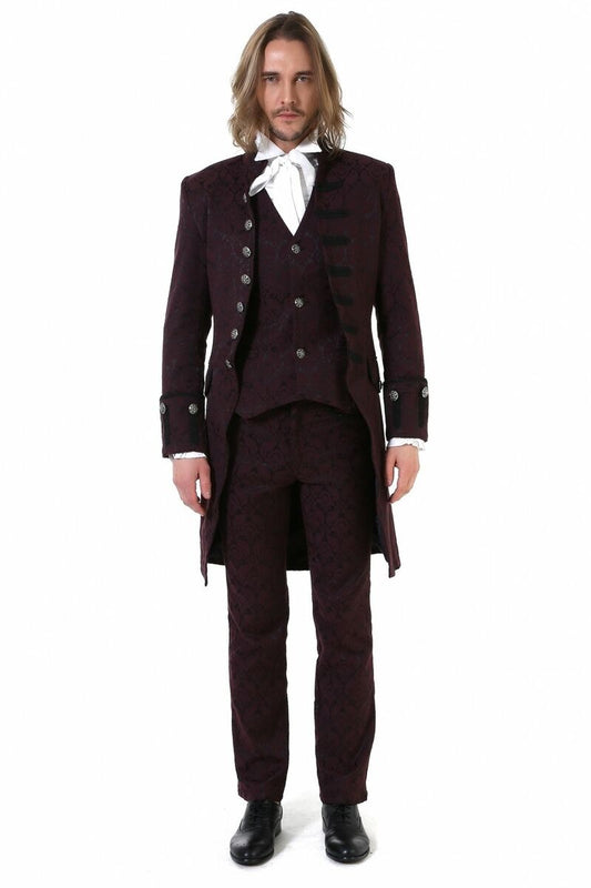 Pentagramme Ghislain trousers (burgundy)