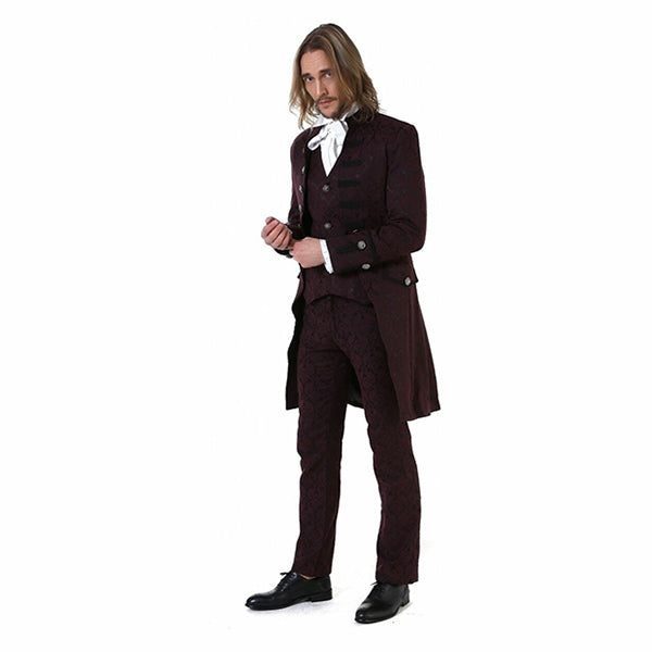 Pentagramme Ghislain trousers (burgundy)